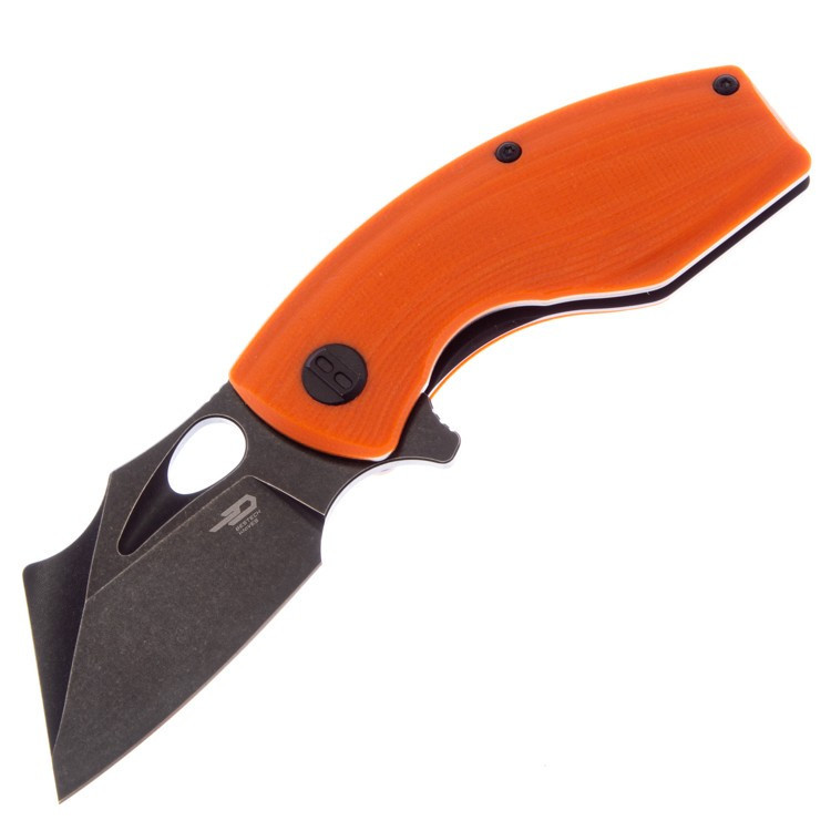 Складной нож Bestech Lizard, сталь D2, рукоять G10, оранжевый