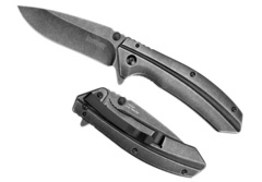 Фото Складной полуавтоматический нож Kershaw Filter K1306BW, сталь 4Cr14, рукоять нержавеющая сталь 1