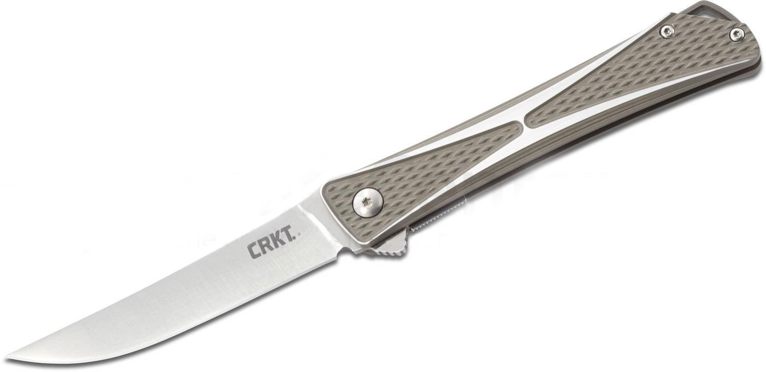 Складной нож CRKT Crossbones, сталь AUS-8, рукоять Two-Tone Aluminum, Бренды