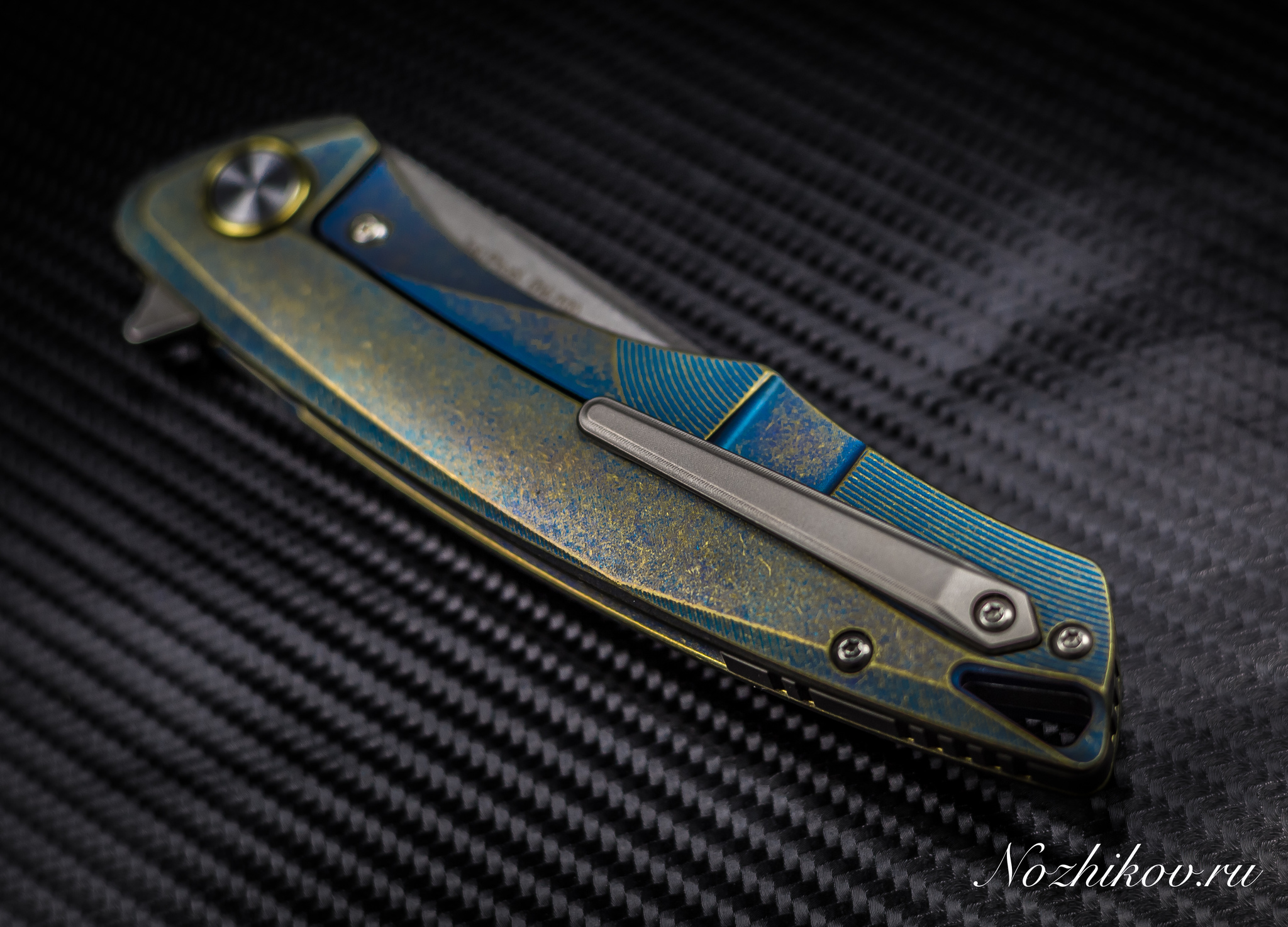 фото Складной нож bestech dolphin bt1707a, сталь cpm-s35vn, рукоять титан bestech knives