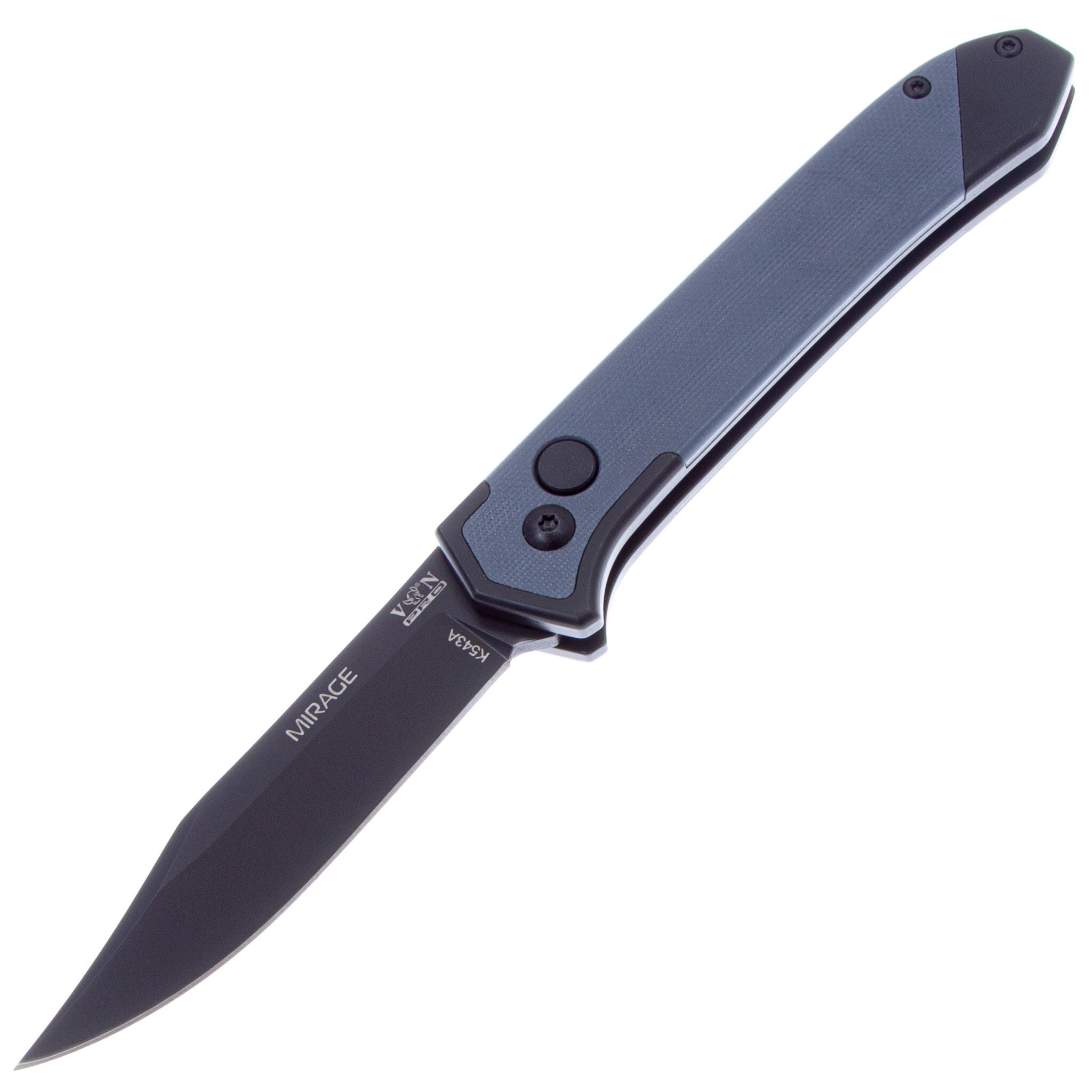 Складной автоматический нож Mirage, сталь AUS-8. рукоять G10, черный