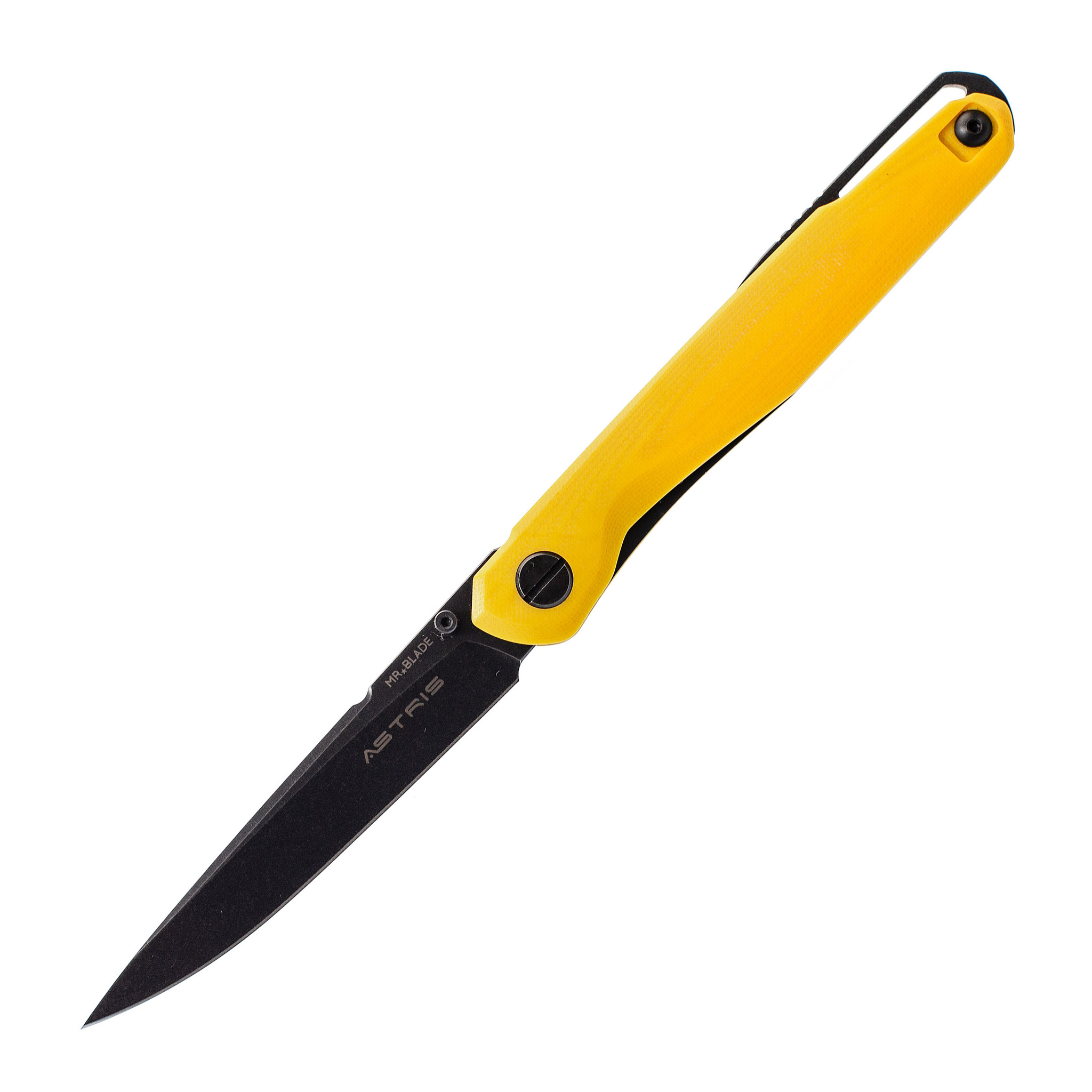 Складной нож Astris Yellow, сталь D2, рукоять G10