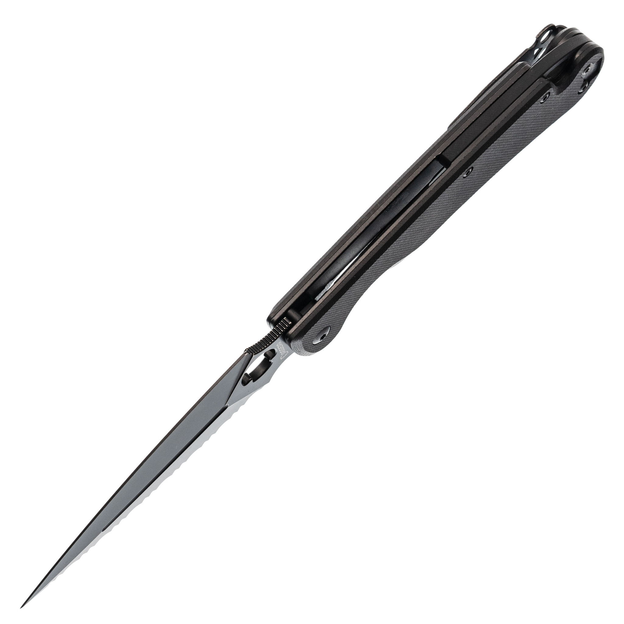 Складной нож Daggerr Arrow Flipper Full Serrated, сталь D2 - фото 2