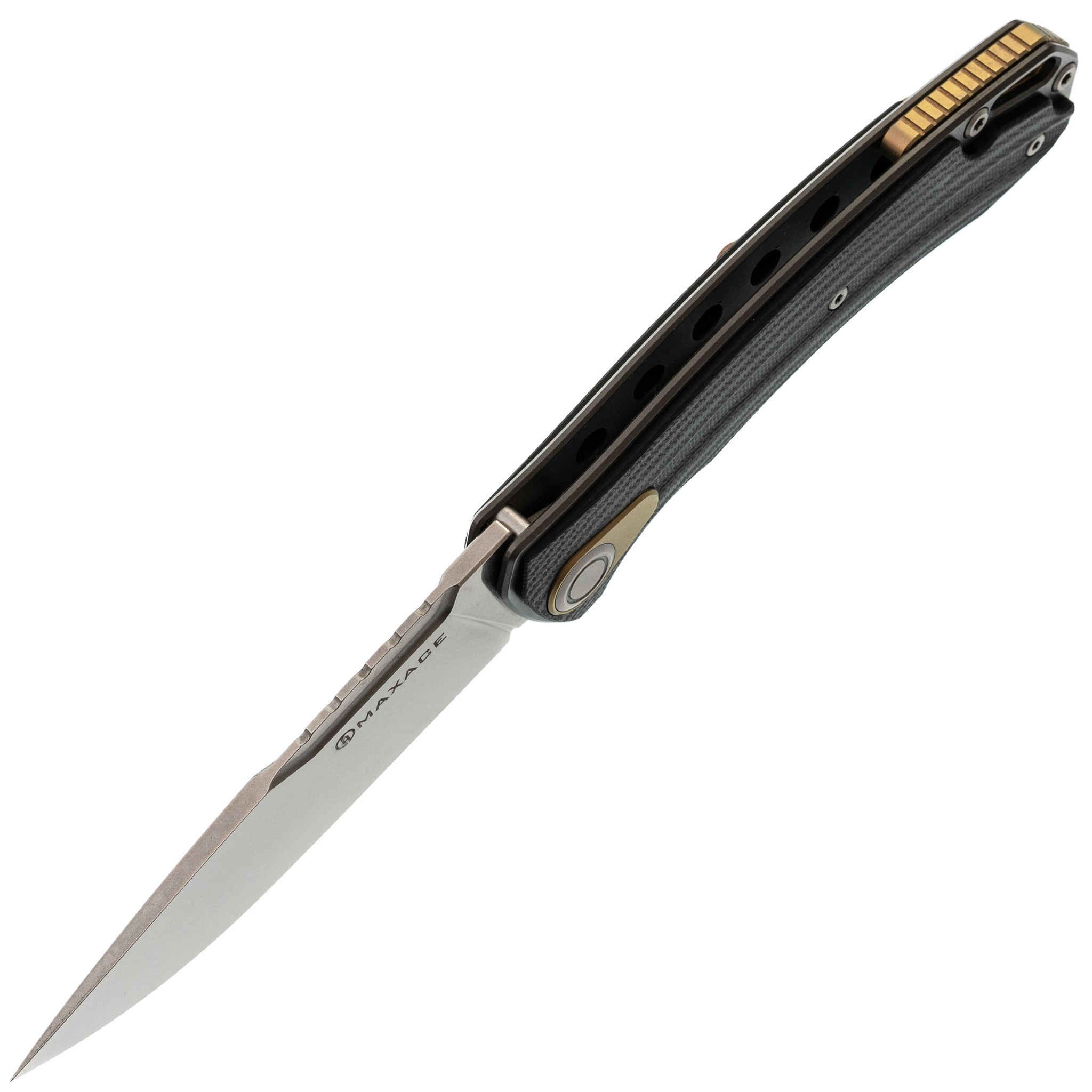 Складной нож Maxace Balance-M 2.0 Black, сталь M390, G10 - фото 2