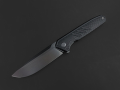 Фото Складной нож TUOTOWN Hrebet-B, сталь T10S, рукоять G10/Carbon Fiber