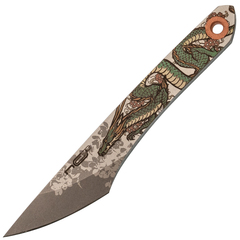 Фото Нож киридаши Koi Dragon, сталь AUS-8