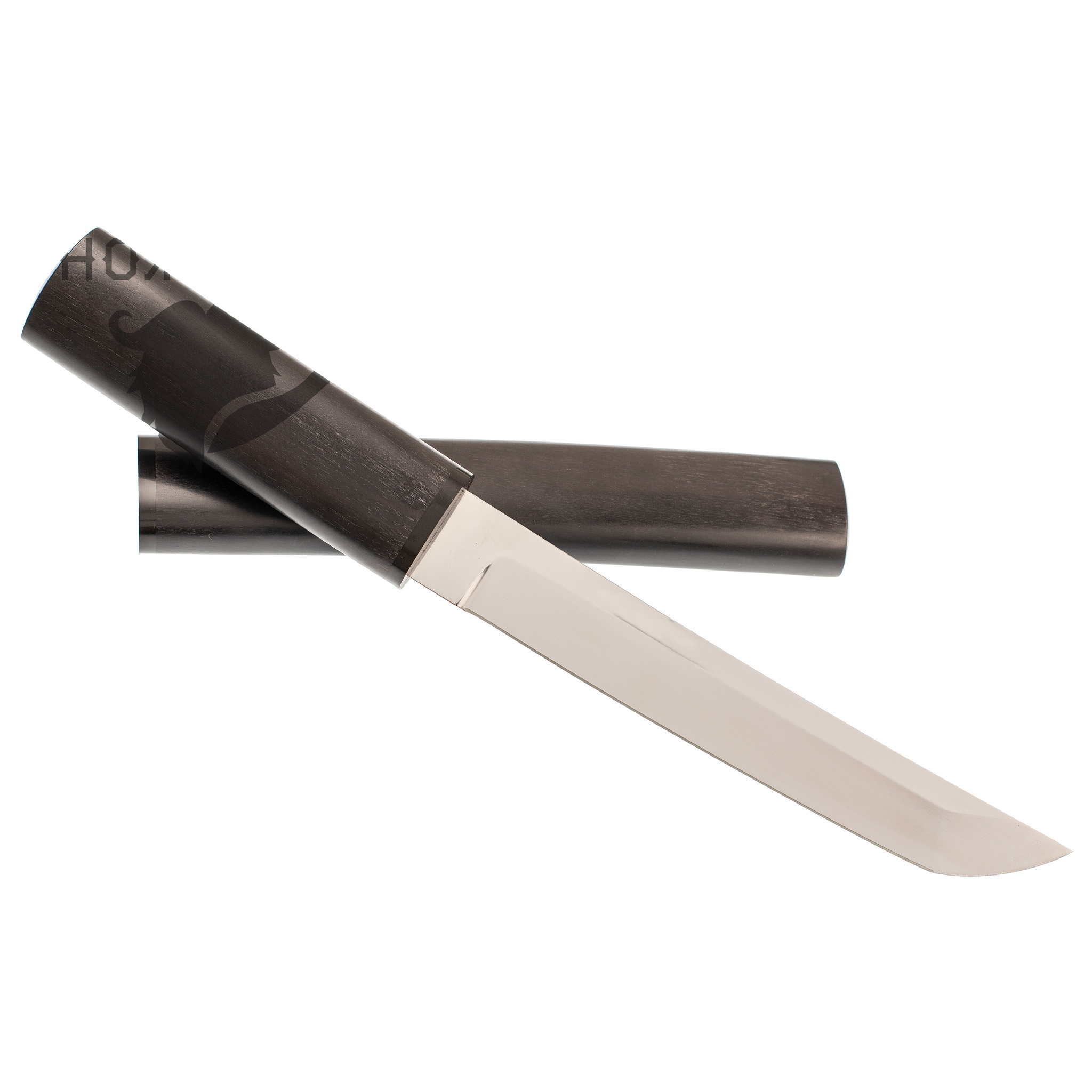 Нож Танто 380 мм, сталь х12мф, рукоять венге - фото 2