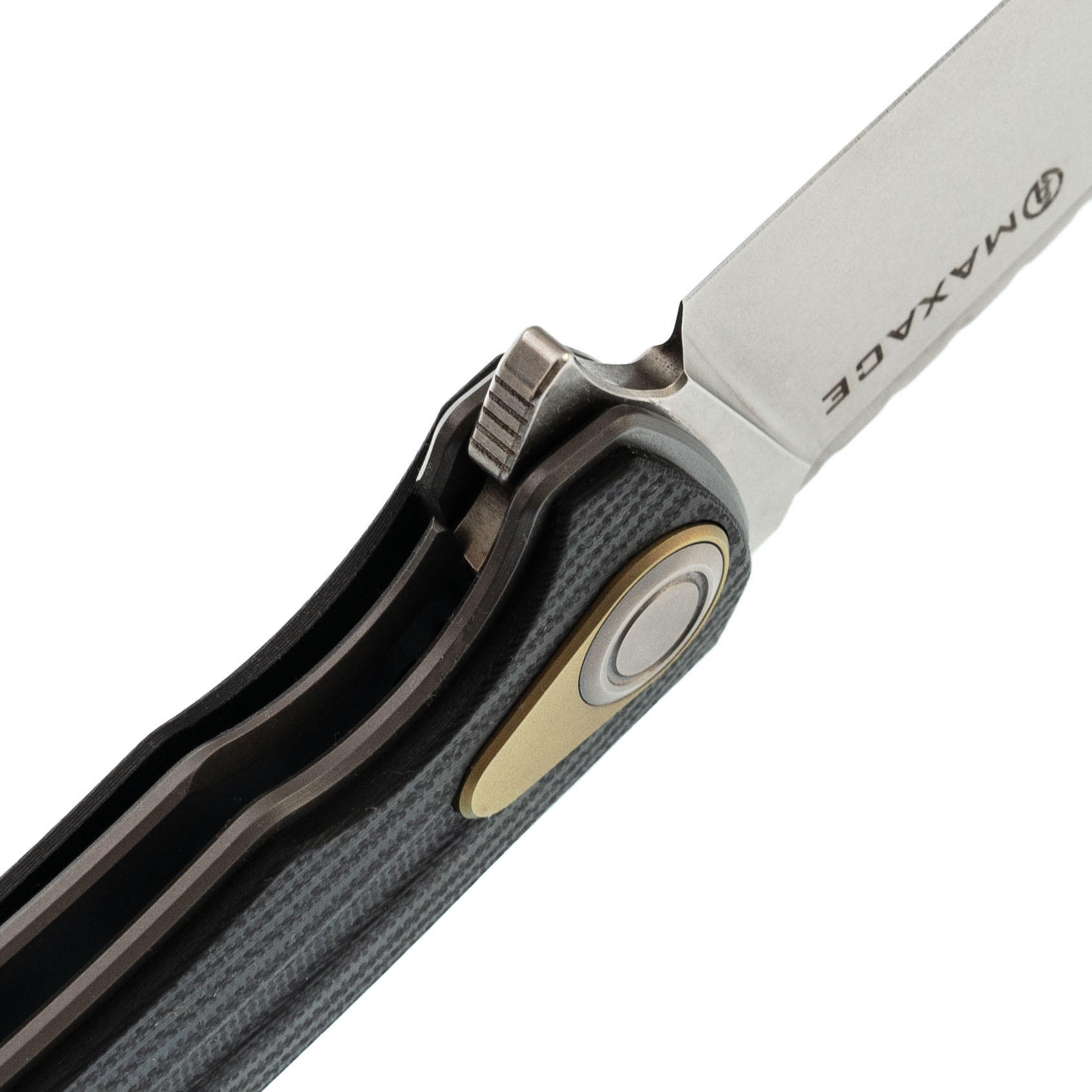 Складной нож Maxace Balance-M 2.0 Black, сталь M390, G10 - фото 8
