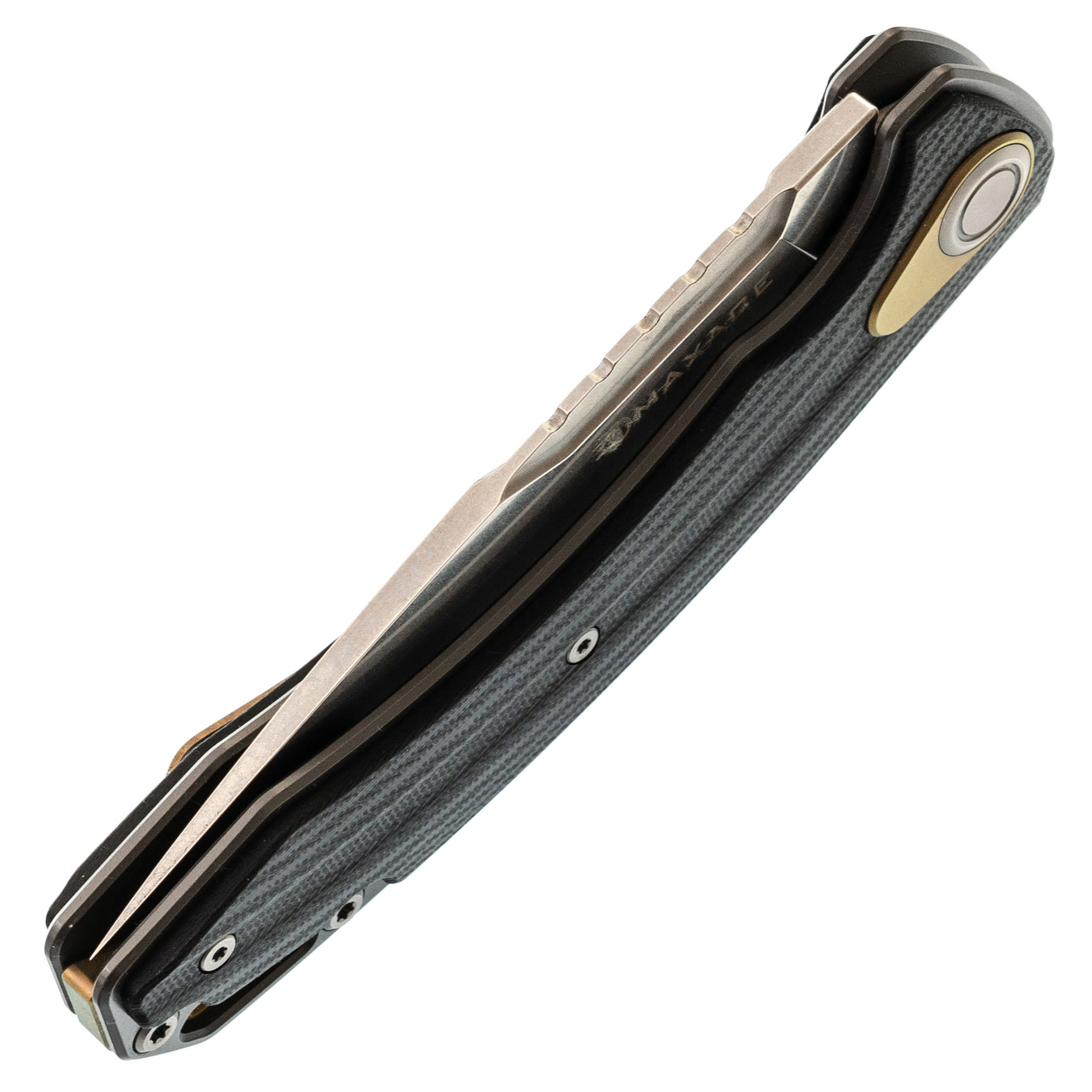 Складной нож Maxace Balance-M 2.0 Black, сталь M390, G10 - фото 10