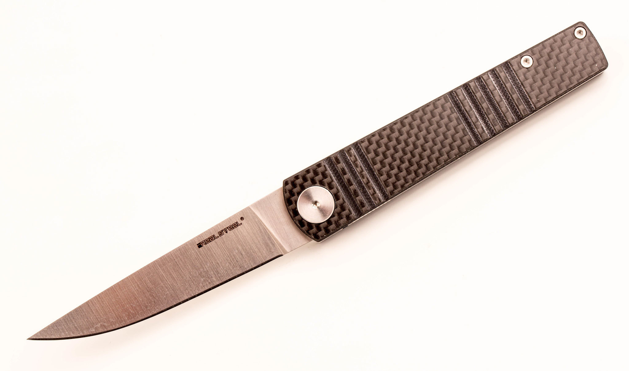 фото Складной нож ippon, carbon realsteel