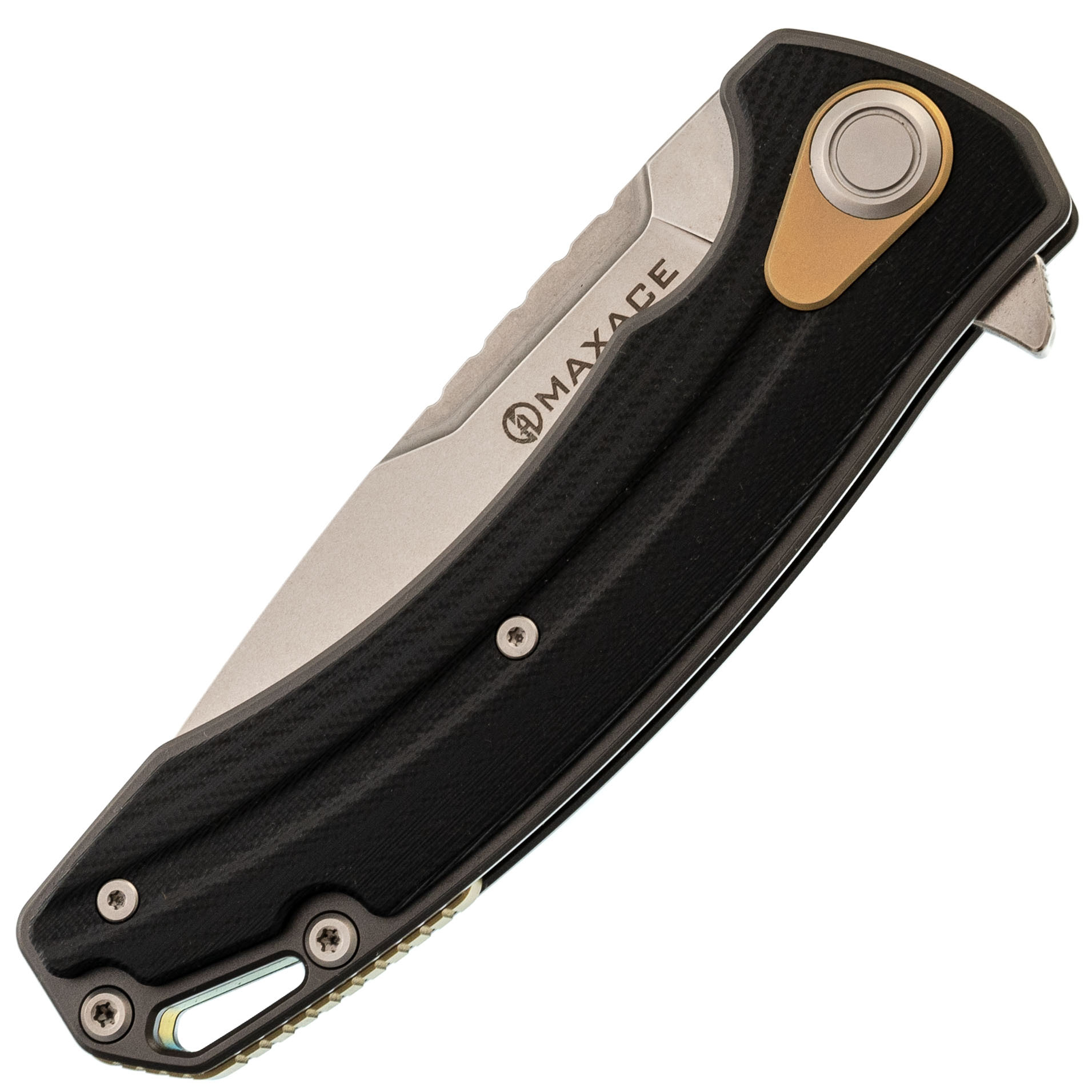 Складной нож Maxace Balance-M 2.0 Black, сталь M390, G10 - фото 9