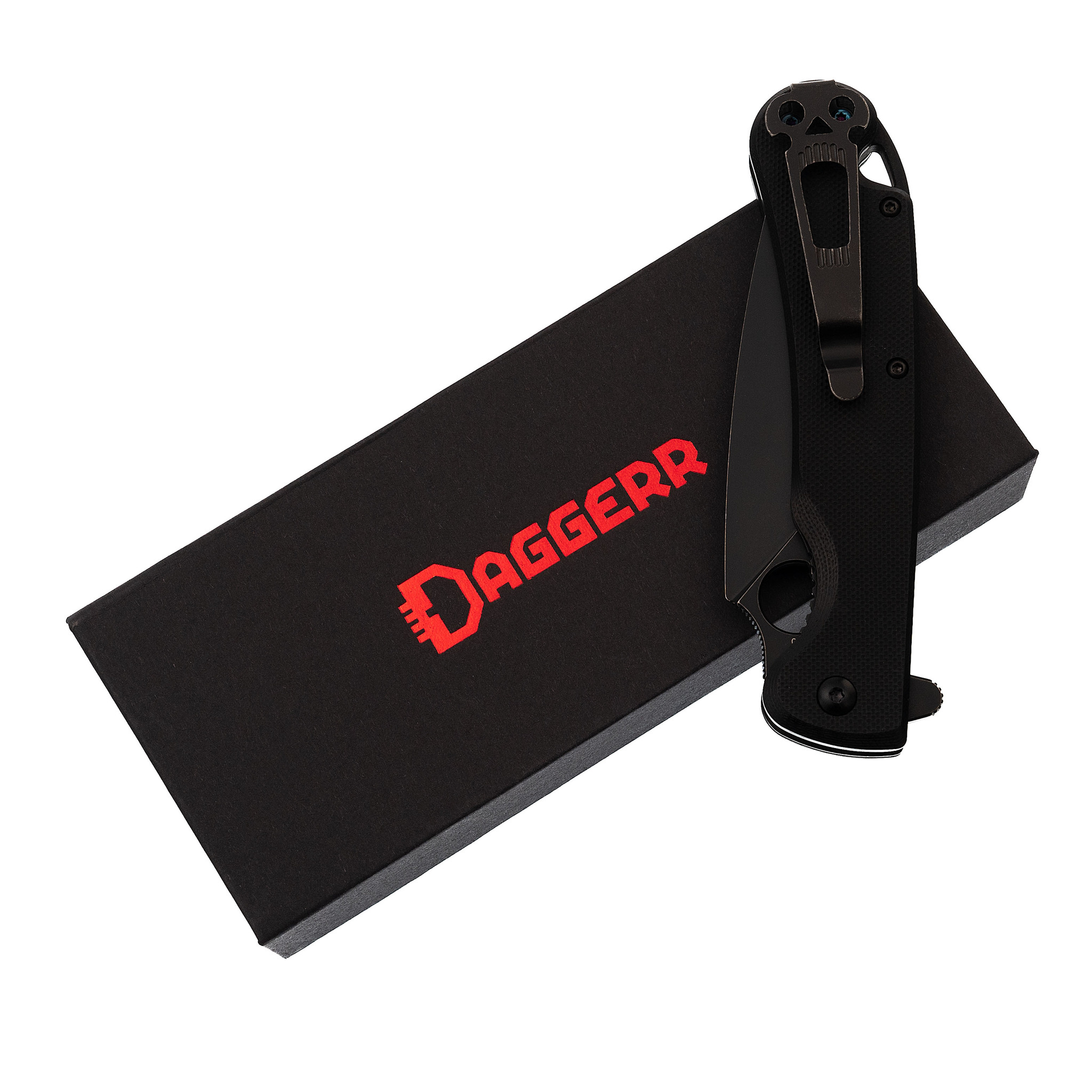 фото Складной нож daggerr arrow flipper full serrated, сталь d2