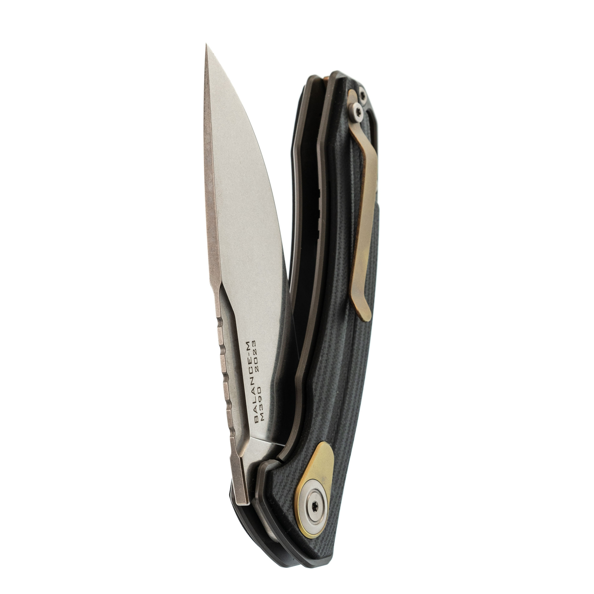 Складной нож Maxace Balance-M 2.0 Black, сталь M390, G10 - фото 5