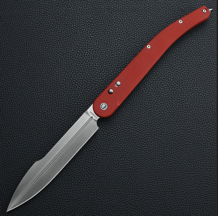 Складной нож Daggerr Navaja De Combate Red, сталь VG-10, рукоять G10