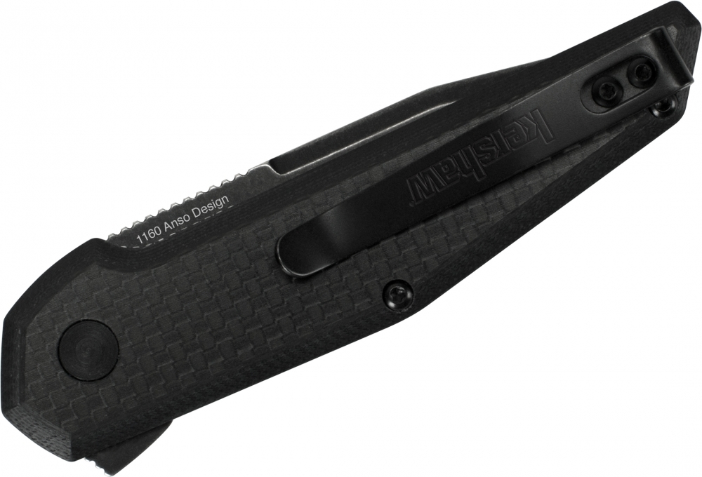 Нож складной Fraxion - Kershaw 1160 (Jens Anso Design), сталь 8Cr13MOV, рукоять G-10/карбон - фото 10