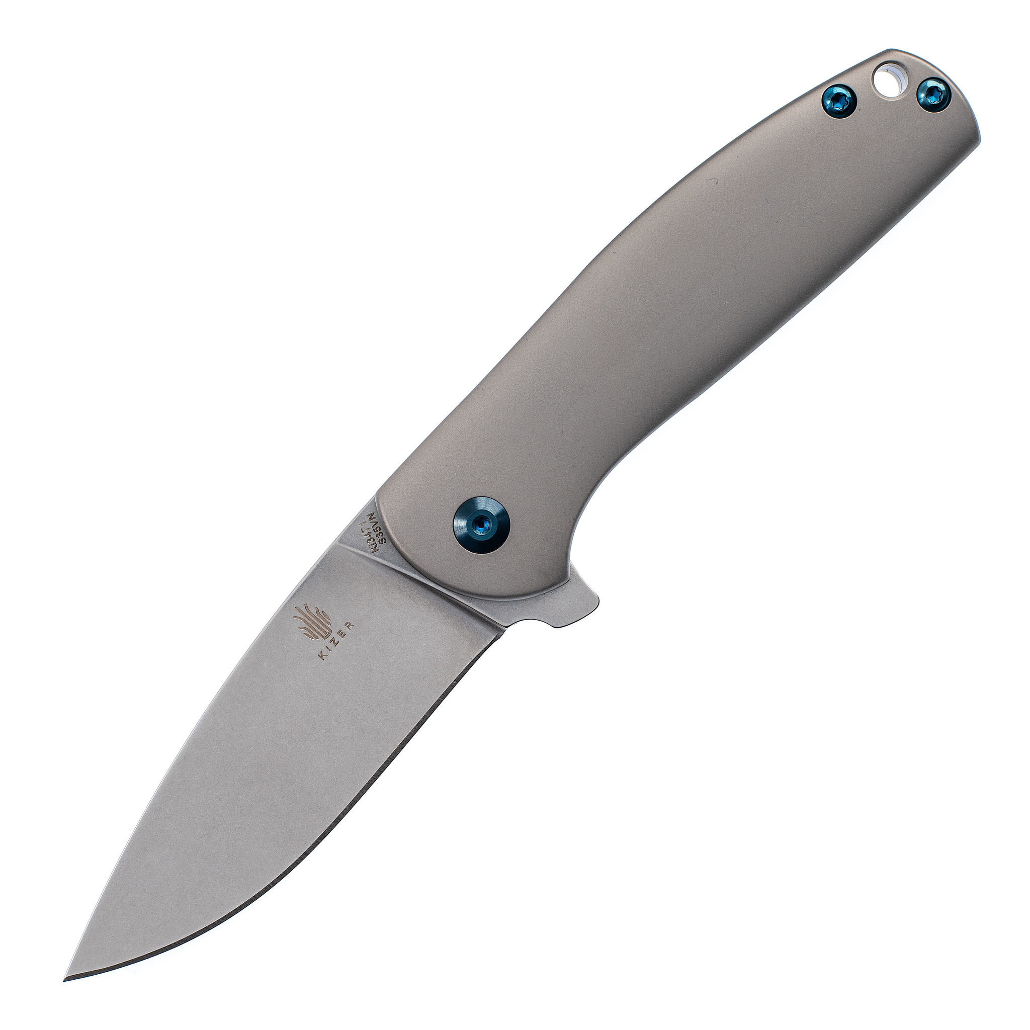 Складной нож Kizer Gemini, сталь CPM-S35VN, рукоять титан от Ножиков