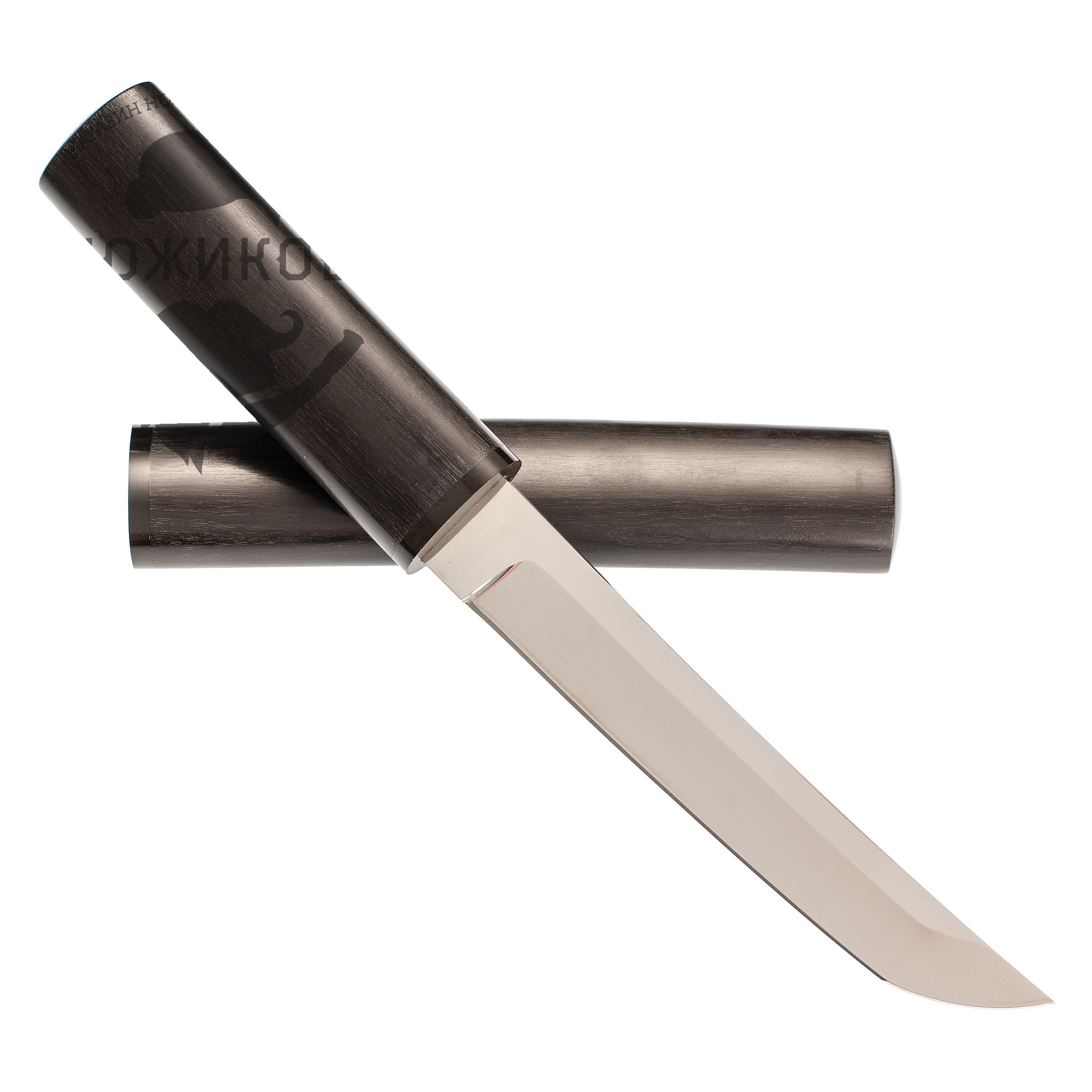 Нож Танто 310 мм, сталь х12мф, рукоять венге - фото 3