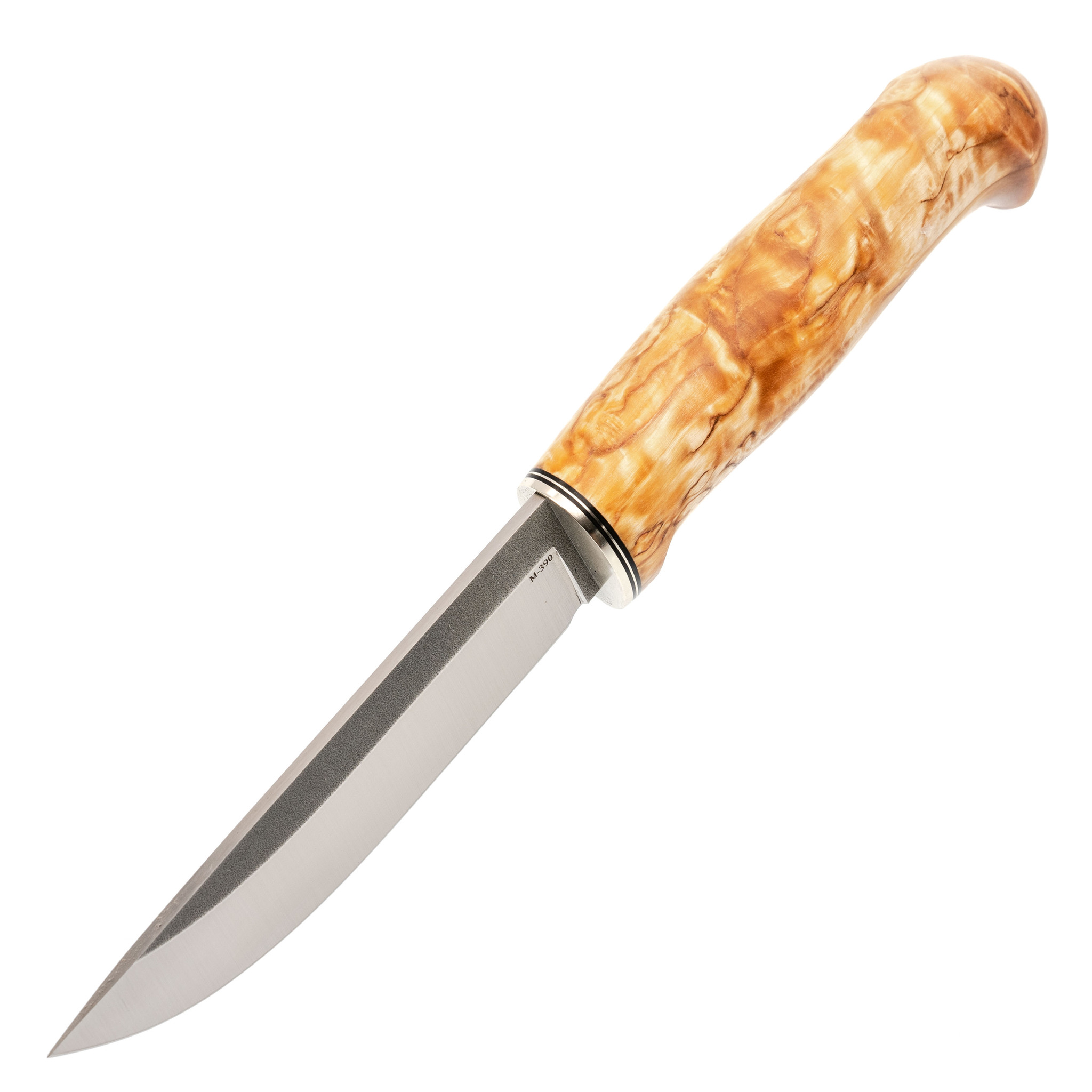 Нож Барбус, сталь M390, карельская береза - фото 4