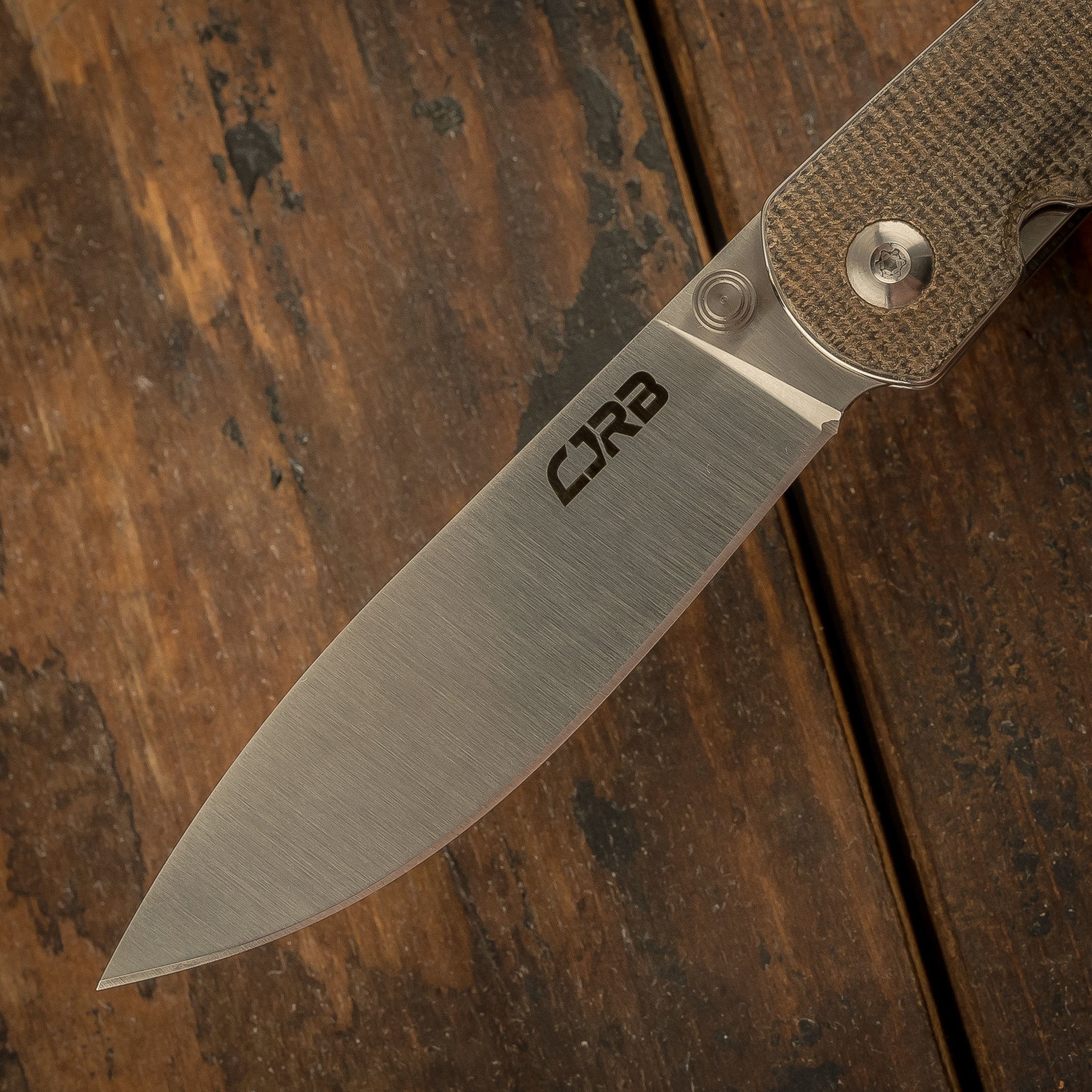 Складной нож CJRB Ria, сталь AR-RPM9, Micarta - фото 3
