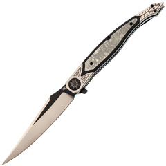 Фото Складной нож Reptilian Билли Бонс-04, сталь VG-10, рукоять G10/сталь