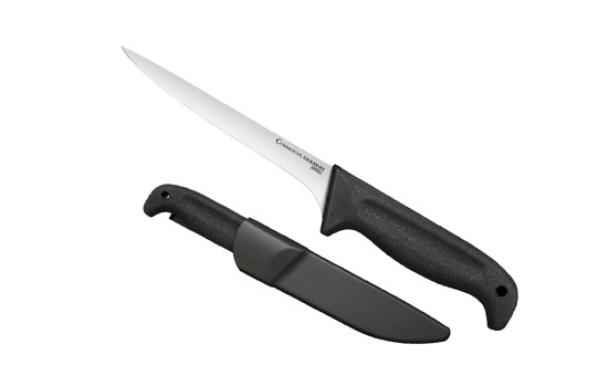 Филейный нож CS_20VF6SZ, рукоять пластик, сталь 4116 German Steel нож cold steel finn bear 20pc сталь 4116 рукоять полипропилен