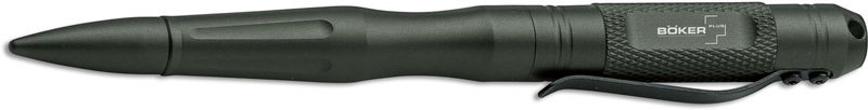 Тактическая ручка Boker Plus iPlus TTP (Tactical Tablet Pen) Black - 09BO097, авиационный алюминий, серый. Фото №10