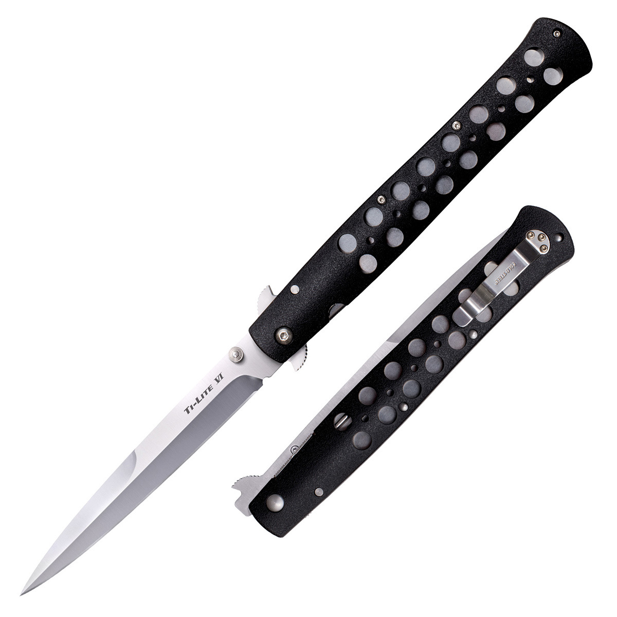 Нож складной Cold Steel Ti-Lite 6, сталь AUS-8A, рукоять zytel, black, Бренды, Cold Steel