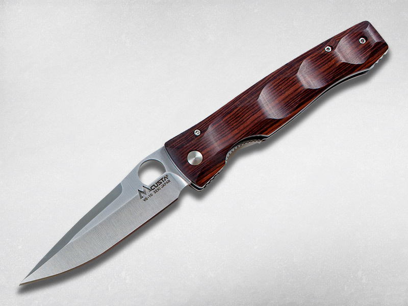 Складной нож Mcusta Tactility MC-0122R, сталь VG-10, рукоять дерево палисандр от Ножиков