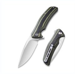 Фото Складной нож CIVIVI Incite, сталь D2, Green G10/Carbon Fiber