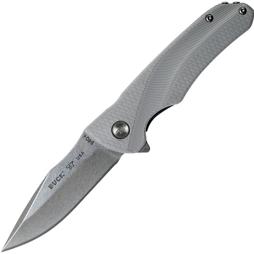 Складной нож Buck Sprint Select Gray 0840GYS, сталь 420HC, рукоять пластик