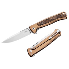 Фото Складной нож LionSteel Skinny Titanium, сталь MagnaCut, рукоять титан, бронзовый