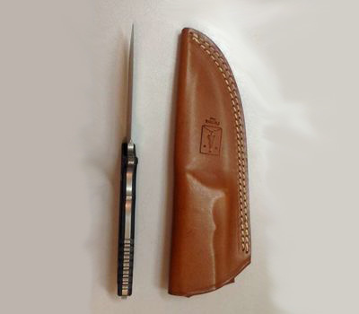 Нож с фиксированным клинком Fantoni, HB Fixed, FAN/HBFxSwBkKy, сталь CPM-S35VN, рукоять стеклотекстолит G-10, чёрный от Ножиков