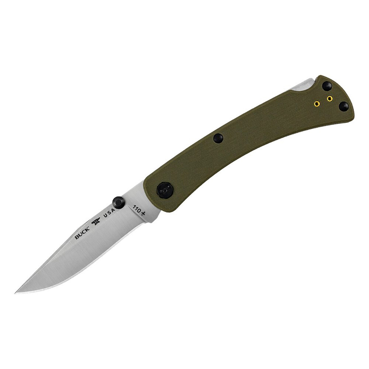 фото Складной нож buck slim pro trx green, сталь s30v, рукоять g10