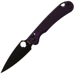 Фото Складной нож Daggerr Sting Slim Purple BW, сталь VG-10, рукоять G10
