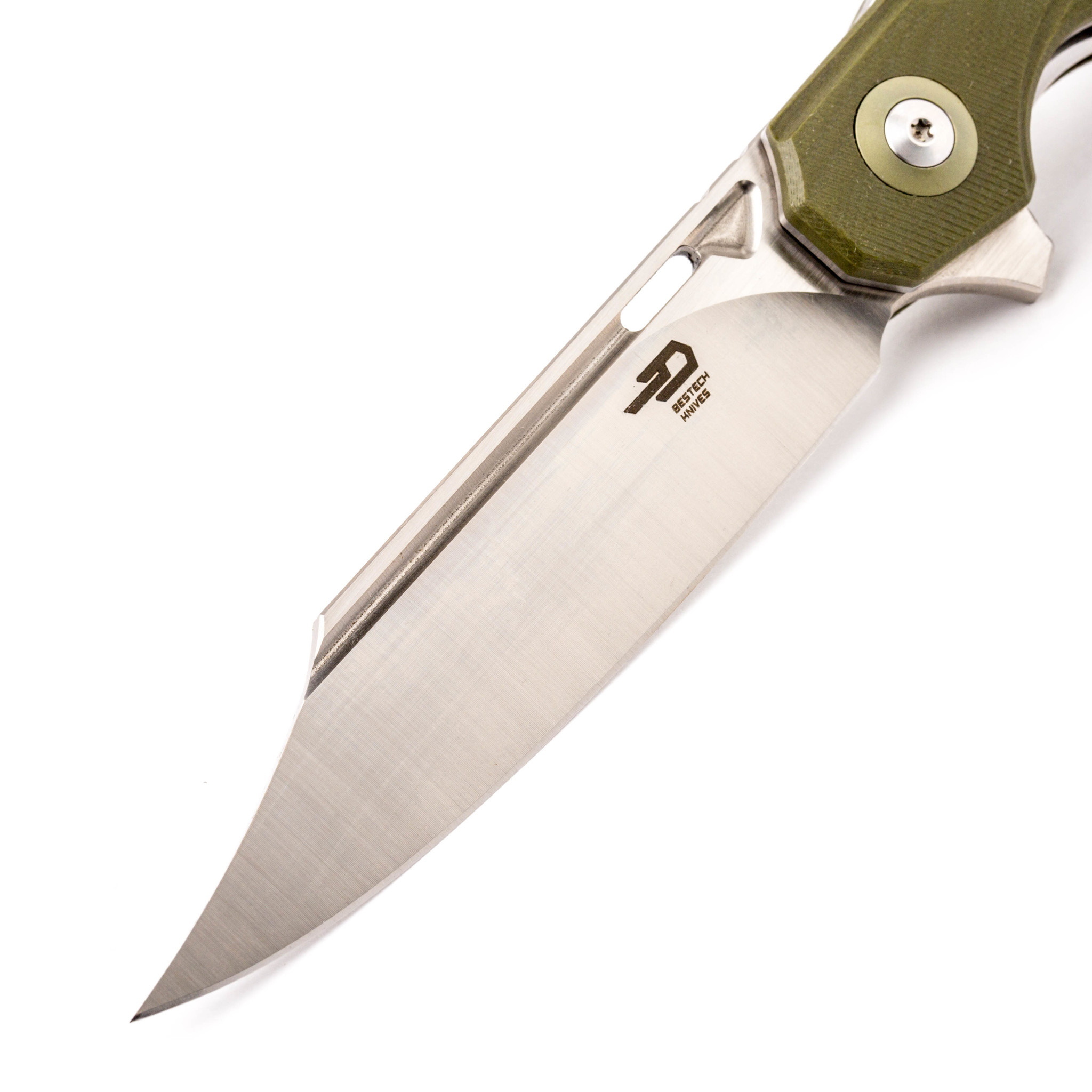 Складной нож Bestech Knives FANGA, D2, Зеленый - фото 2