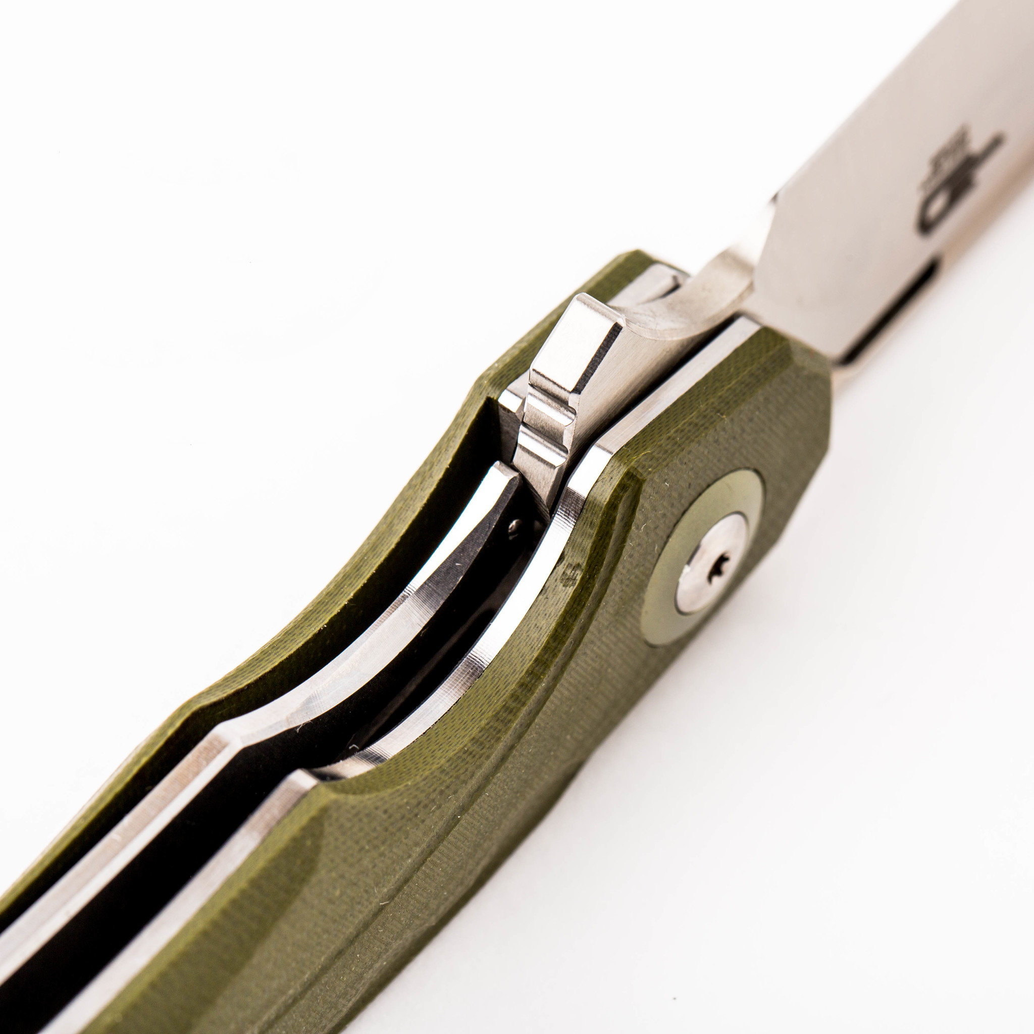 Складной нож Bestech Knives FANGA, D2, Зеленый - фото 7
