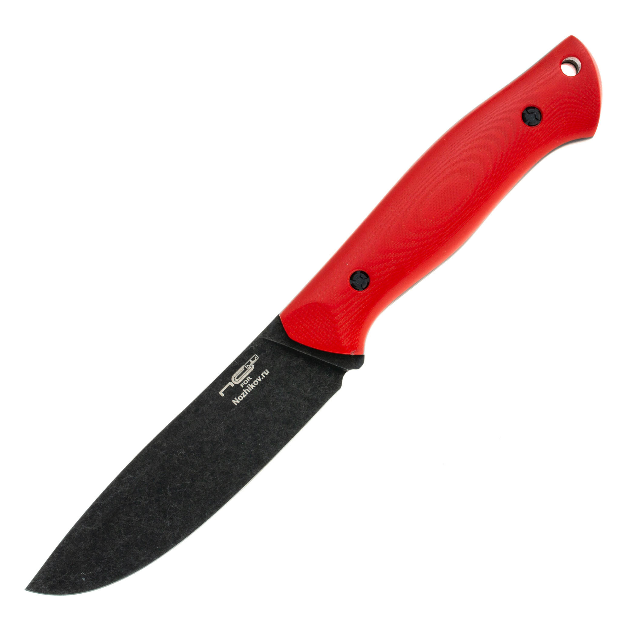 Нож Pride Red Black S/W, сталь D2, Limited Edition NOZHIKOV - фото 1