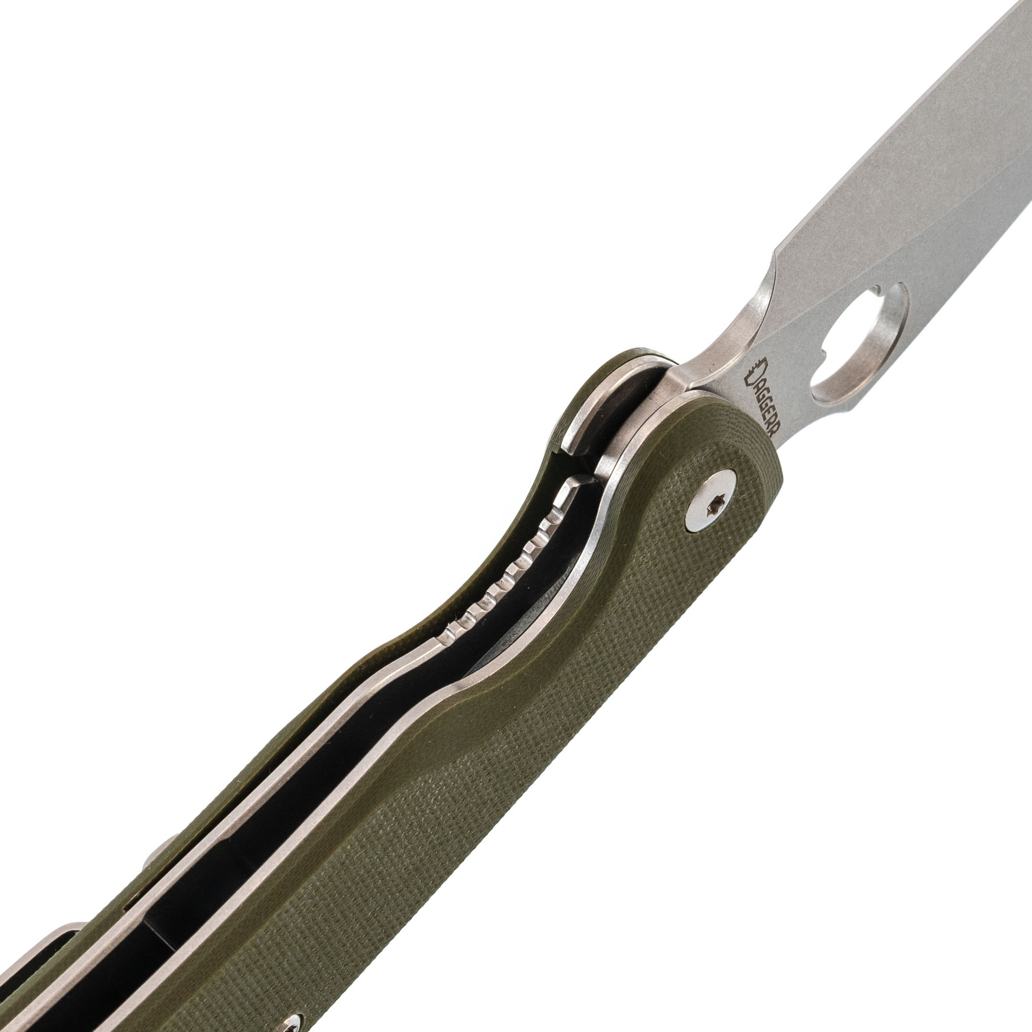 фото Складной нож daggerr sting olive sw, сталь d2, рукоять g10