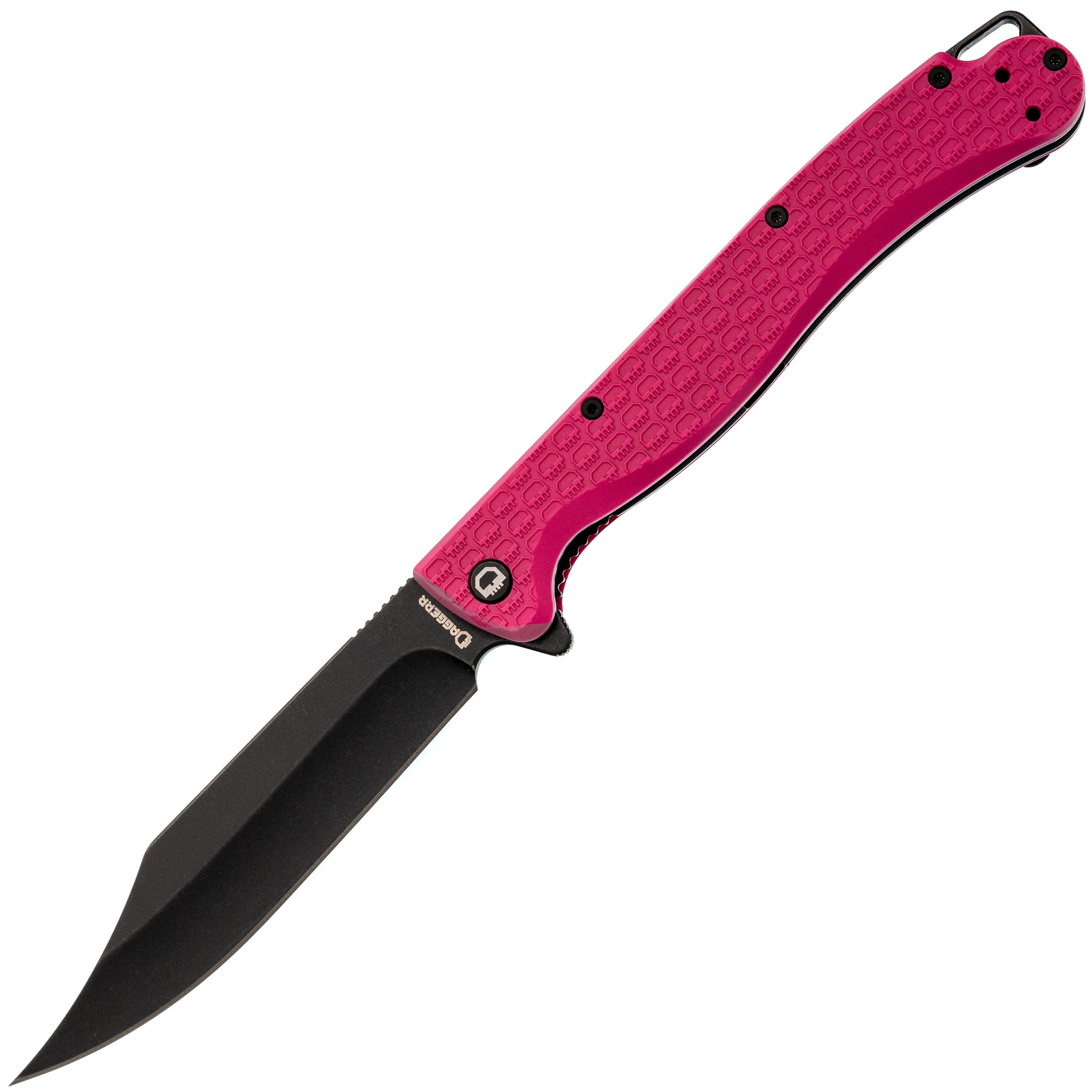 

Складной нож Daggerr Toothpick Pink BW DL, сталь 8Cr14MoV, рукоять FRN, розовый
