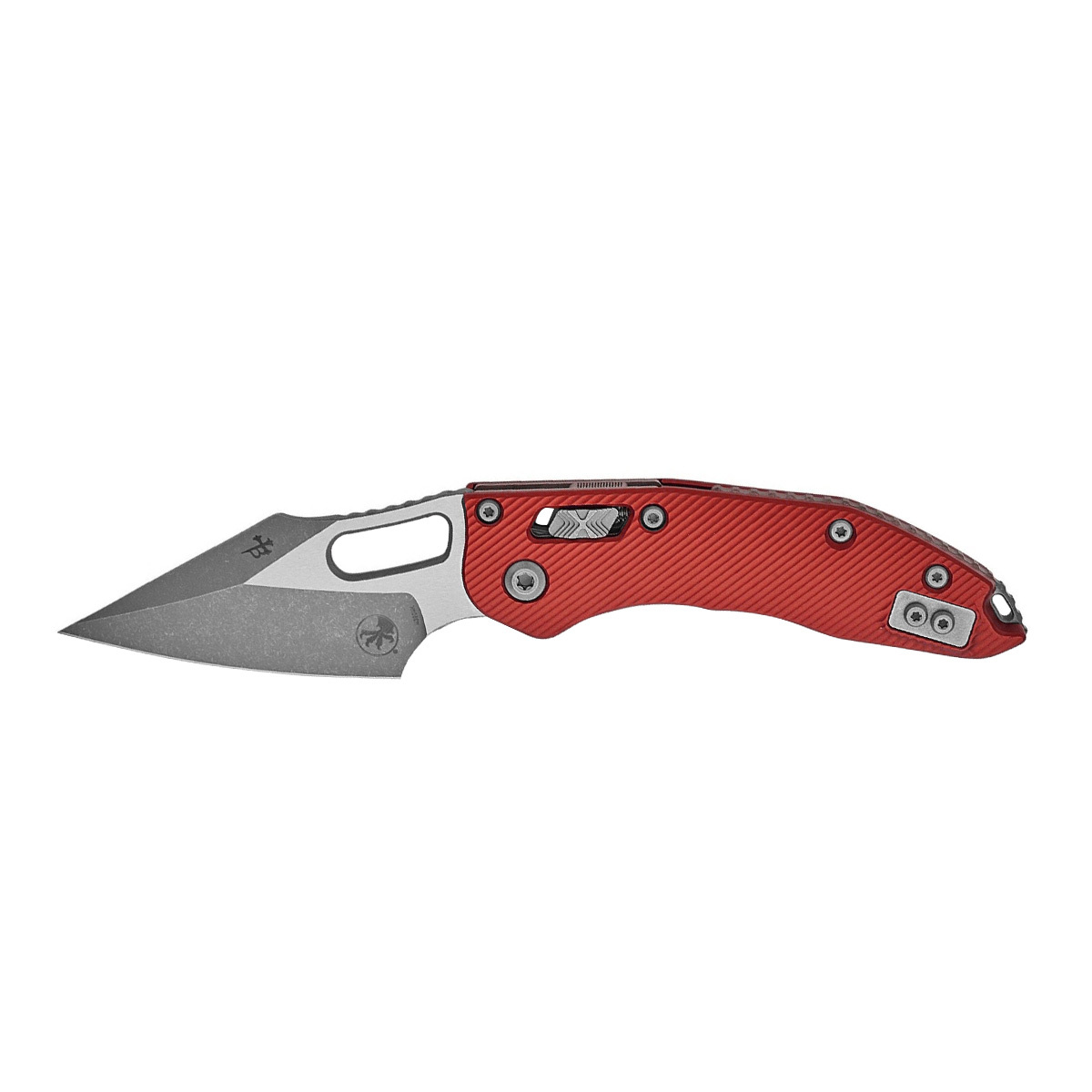 

Складной нож Microtech Stitch, сталь М390, рукоять алюминий, красный