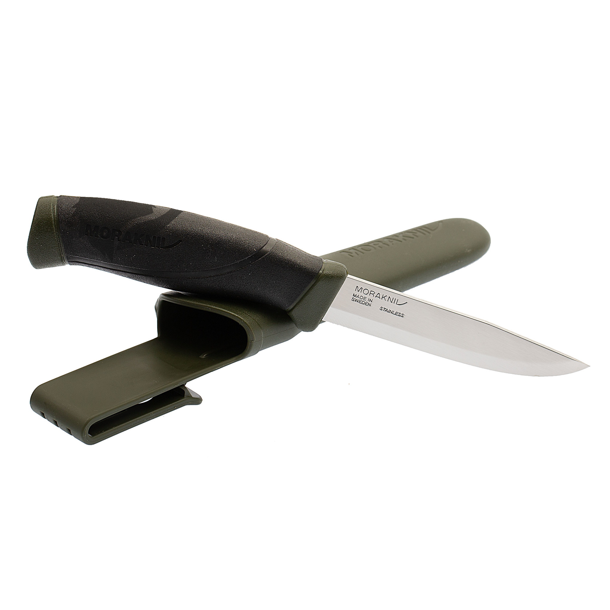 Нож Morakniv Companion MG (S), нержавеющая сталь, цвет хаки - фото 5