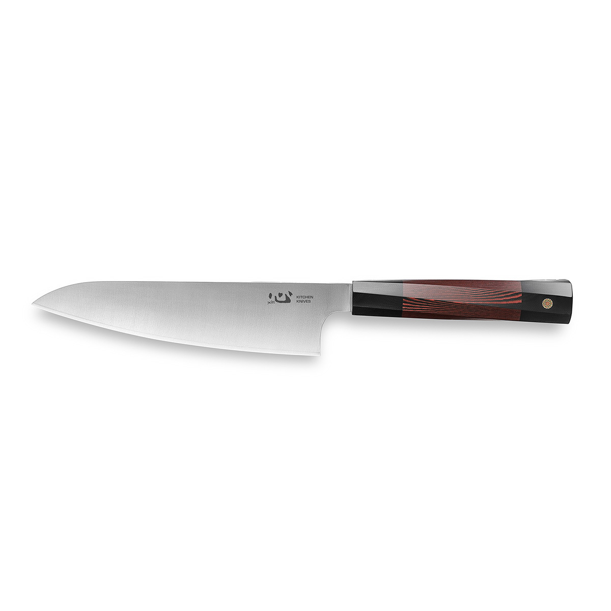 нож кухонный xin cutlery xc103 utility knife Нож кухонный Xin Cutlery Utility knife XC104 175мм, сталь 304Cu, рукоять G10, красный/черный