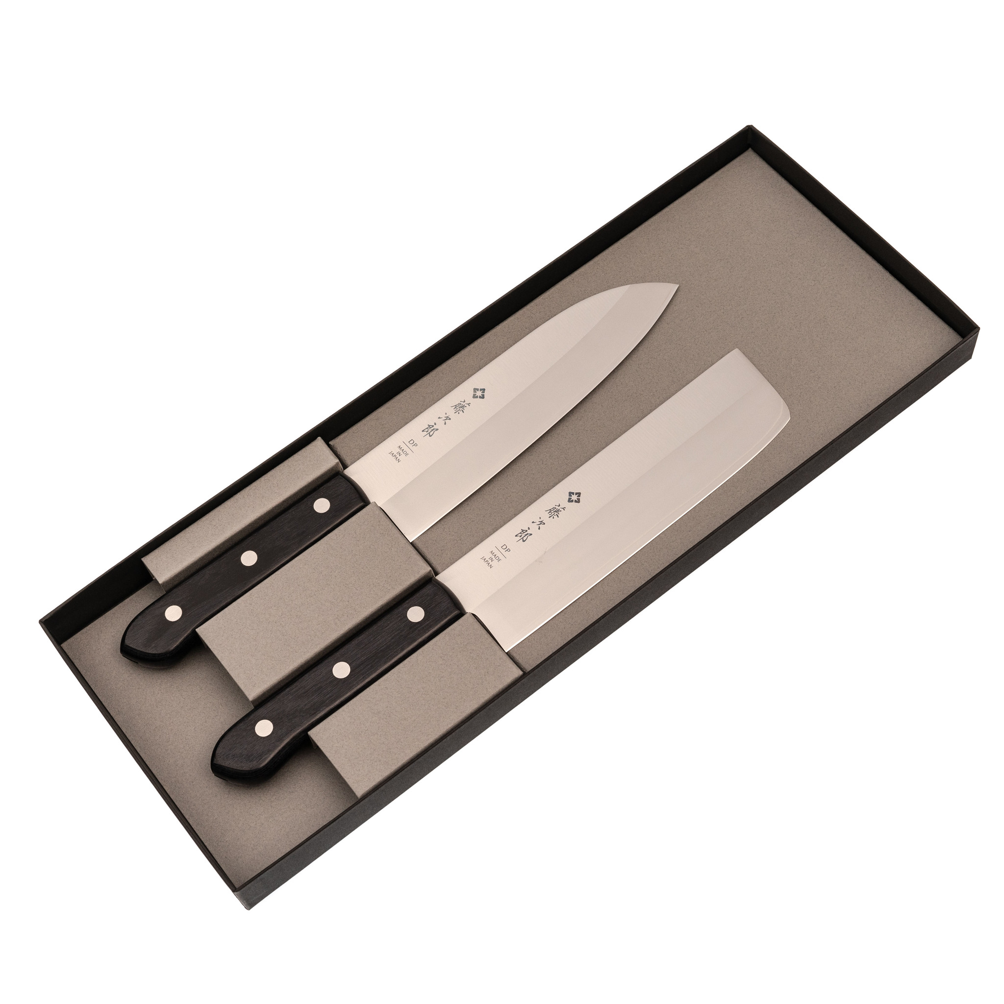 Набор из 2-x кухонных ножей Tojiro GIFTSET, в подарочной упаковке