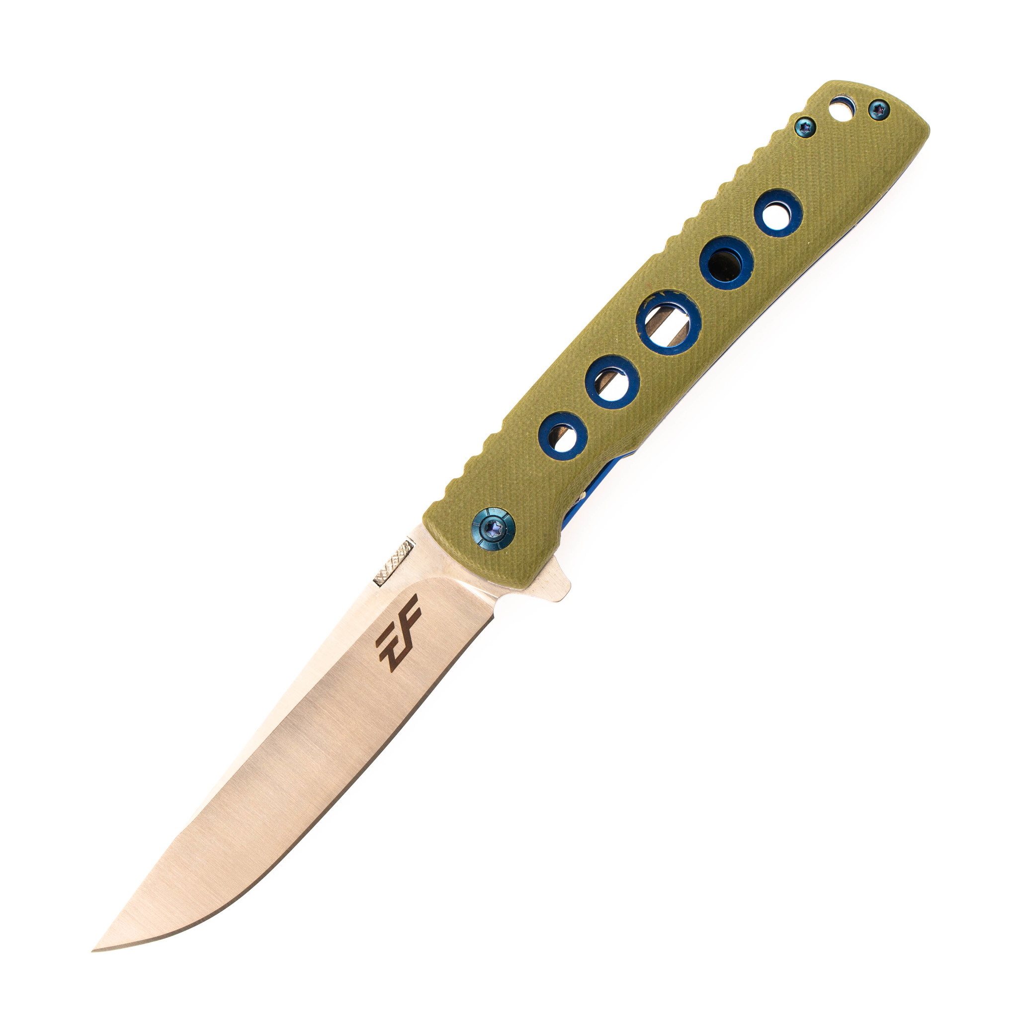 Складной нож Eafengrow EF27 Green, сталь D2, рукоять G10