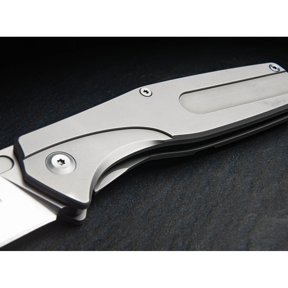 фото Складной нож boker the milled one, сталь 7cr17mov, рукоять stainless steel