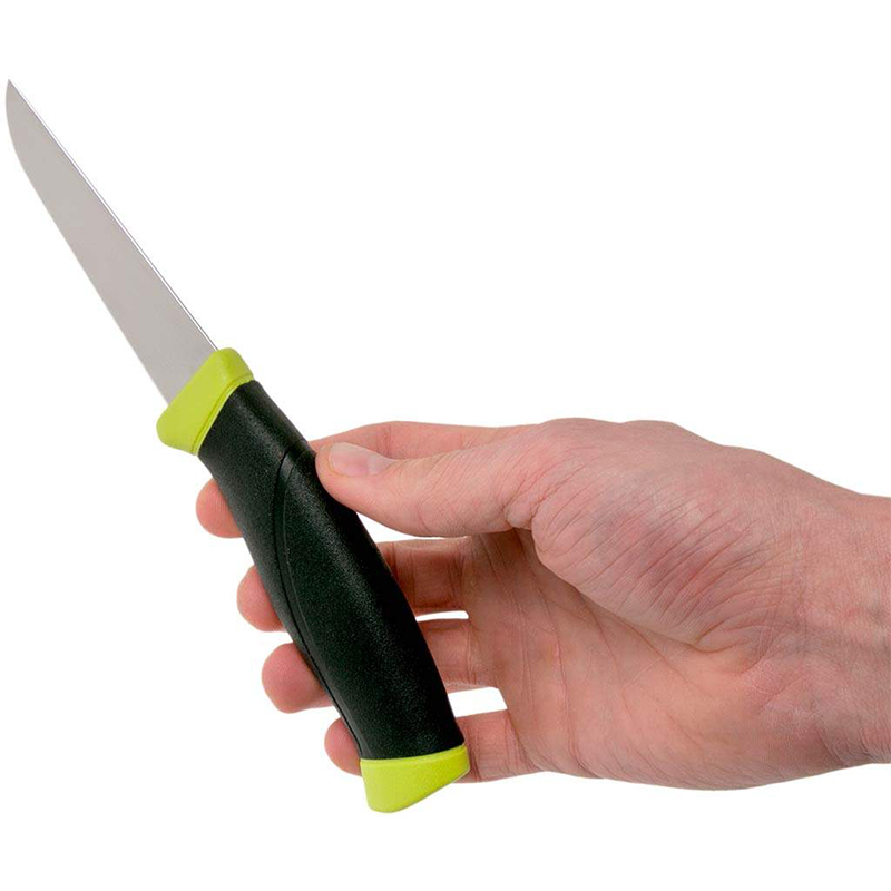 Нож с фиксированным лезвием Morakniv Fishing Comfort Fillet 090, сталь Sandvik 12C27, рукоять резина/пластик - фото 7