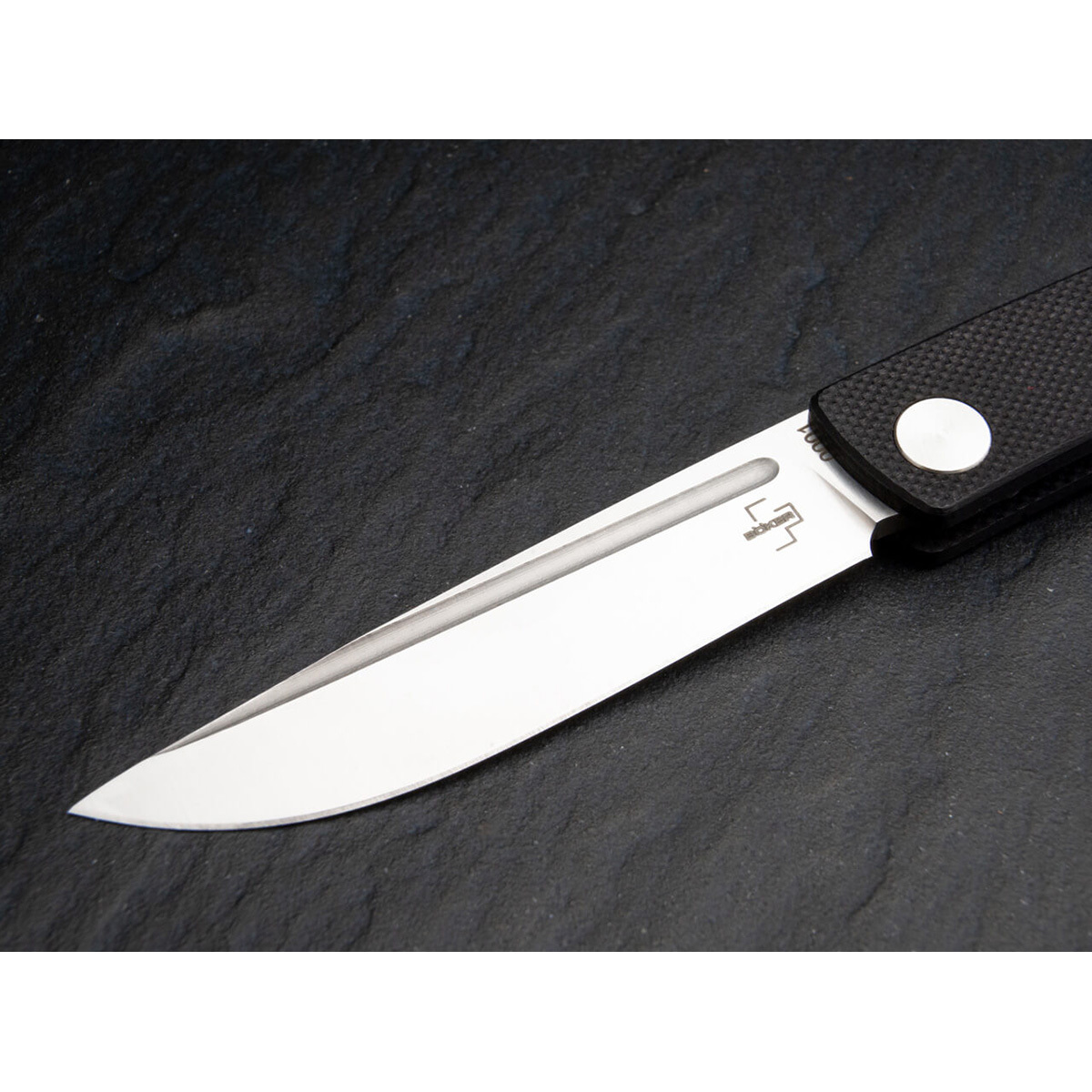 Складной нож Boker Celos, сталь 440C, рукоять G10 Black - фото 4