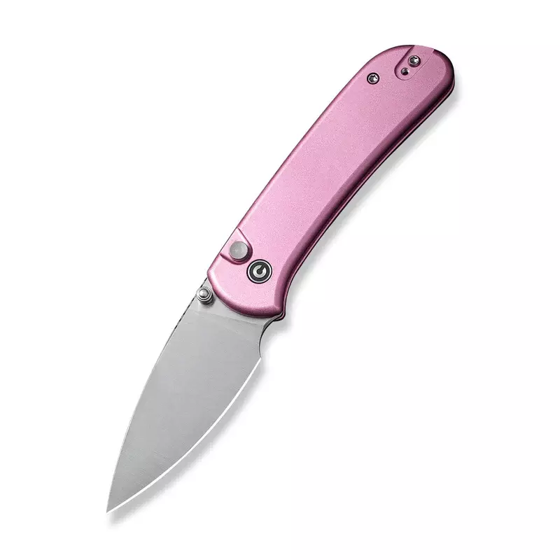Складной нож Civivi Qubit, сталь 14C28N, рукоять алюминий, розовый