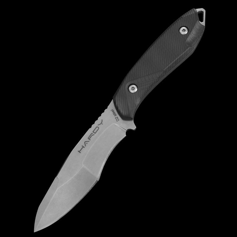 Нож HARDY BLACK, сталь D2, рукоять G10 - фото 4