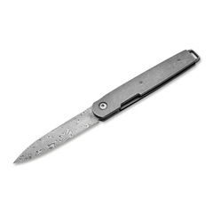 Фото Складной нож Boker LRF Damast, сталь дамаск, рукоять титан